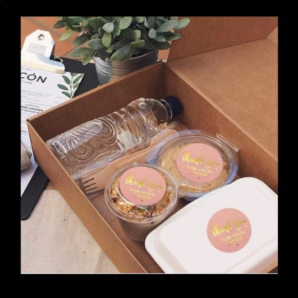 200ct~Thank you Stickers W/Bonus Sample Bags 🌟🆕🌟 (2-200ct For $20)